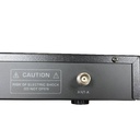 MICROFONO DOBLE INALAMBRICO PROFESIONAL NEGRO-ITALY