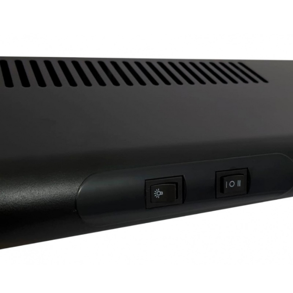 CAMPANA EXTRACTORA 60CM NEGRO-RCA