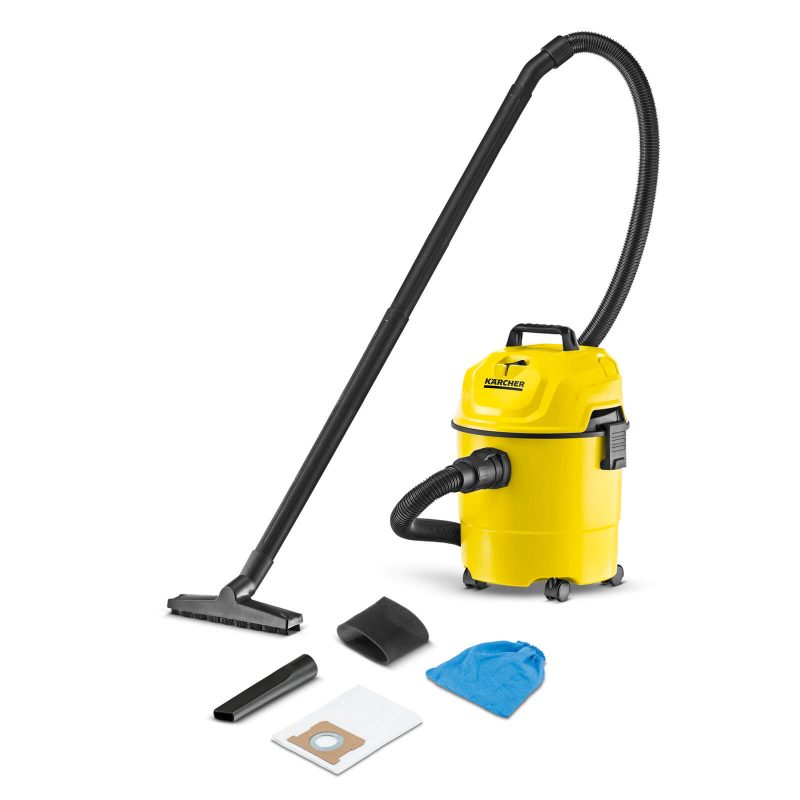 COMBO WD1+COMPACTA ASPIRADORA + HIDROLAVADORA AMARILLO/-KARCHER