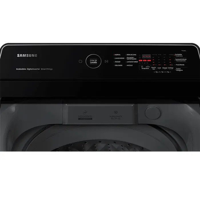 LAVADORA DIGITAL 19KG  CARGA SUPERIOR BLANCO/-SAMSUNG
