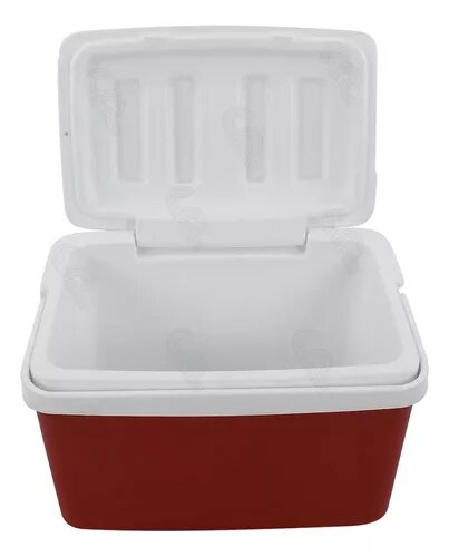 HIELERA FAMILIAR 10LT ROJO