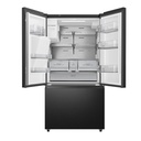 REFRIGERADORA SBS FRENCH DOOR 674LT 2 PUERTAS Y 1 BANDEJA 73X91X179CM NEGRO/-INDURAMA