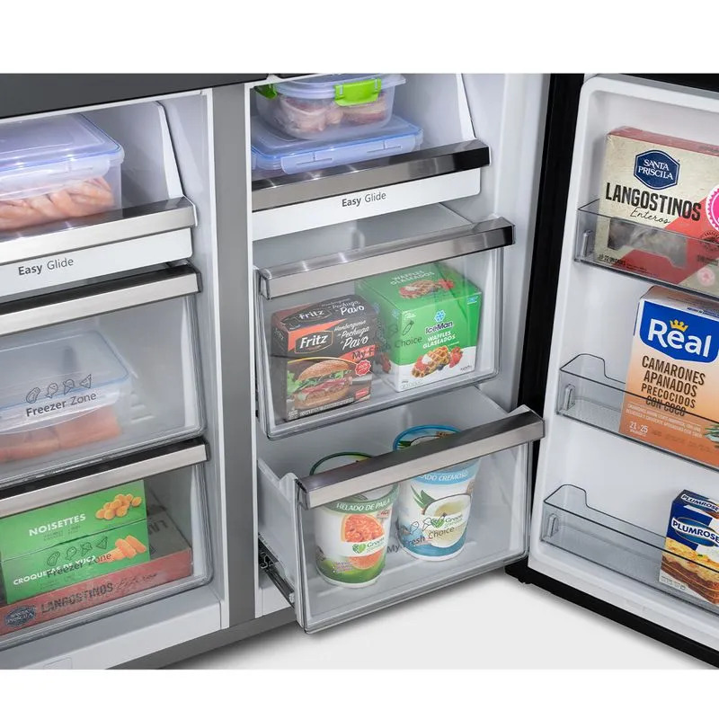 REFRIGERADORA INVERTER 647LT CROSS DOOR (178X91X72CM) NEGRO/-INDURAMA RI-885I