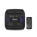 PARLANTE NEGRO CASTELL CON PANTALLA DISPLAY LED BT, MICRO SD, INALÁMBRICO, USB 30000W