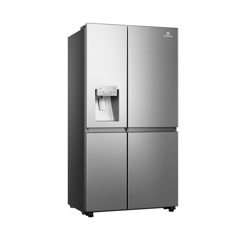 REFRIGERADORA SIDE BY SIDE 669LT INVERT 179X93X71CM CROMA/-INDURAMA RI-790I CROMA