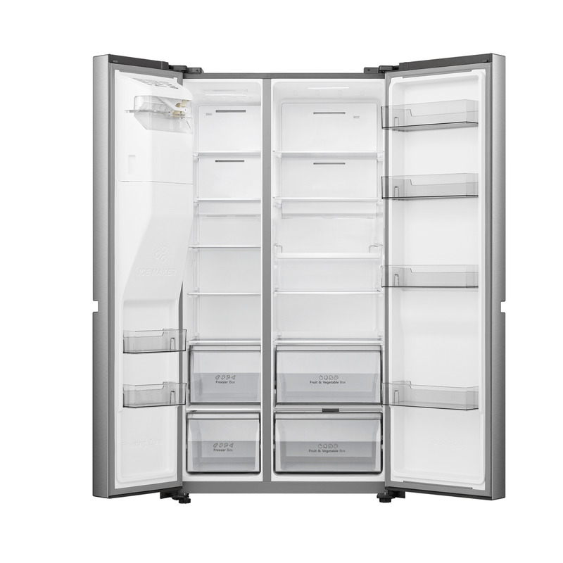 REFRIGERADORA SIDE BY SIDE 669LT INVERT 179X93X71CM CROMA/-INDURAMA RI-790I CROMA