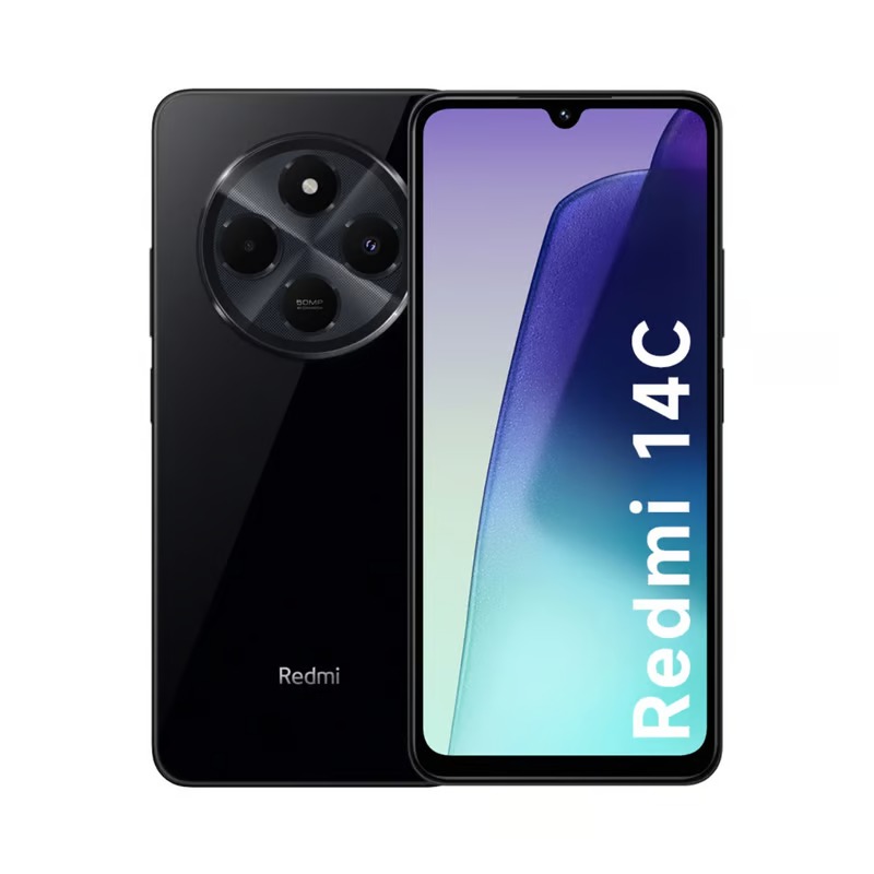 CELULAR REDMI 14C 4GB RAM MEDUATEK 128GB CT 50MP/CF 13MP -XIAOMI
