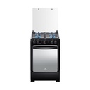 COCINA A GAS 4Q SORRENTO MAXGRILL ZAFIRO NEGRO-INDURAMA