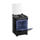 COCINA A GAS 4Q SORRENTO MAXGRILL ZAFIRO NEGRO-INDURAMA