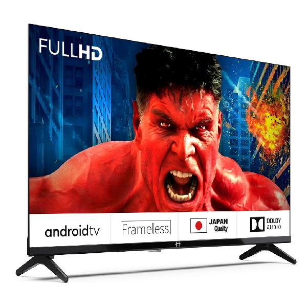 TELEVISOR 4K 50" HOUSE TV ANDROID 14.0 HEY GOOGLE NEGRO-HOUSE TV