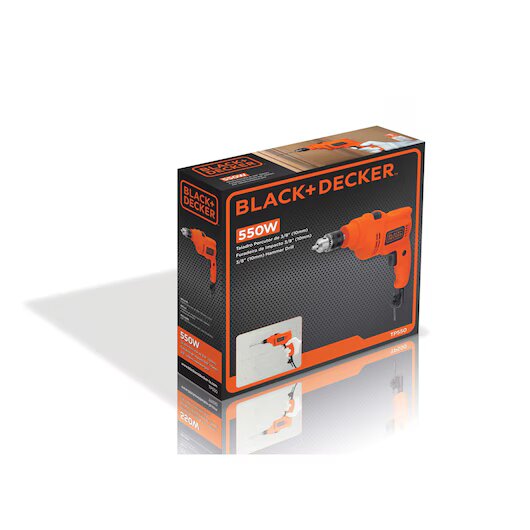 TALADRO PERCUTOR 3/8PLG 550W (4T30910) - BLACK DECKER