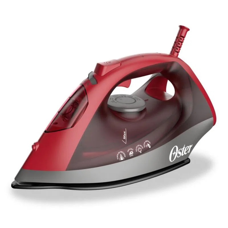 PLANCHA A VAPOR 1250W CERAMICA ROJO/-OSTER