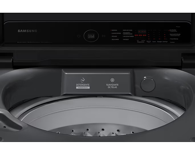 LAVADORA DE ROPA AUTOMATICA 19KG DIGITAL CARGA SUPERIOR 70.1X63.7X10.93CM  GRIS/-SAMSUNG