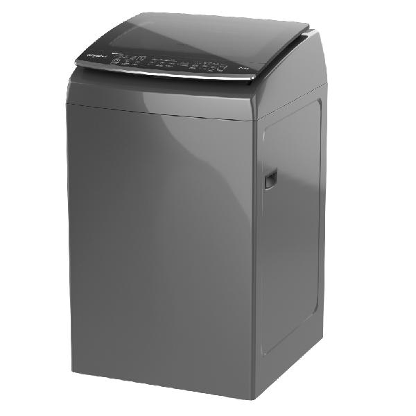 LAVADORA 20KG CARGA SUPERIOR PANEL DIGITAL  GRIS/-WHIRLPOOL