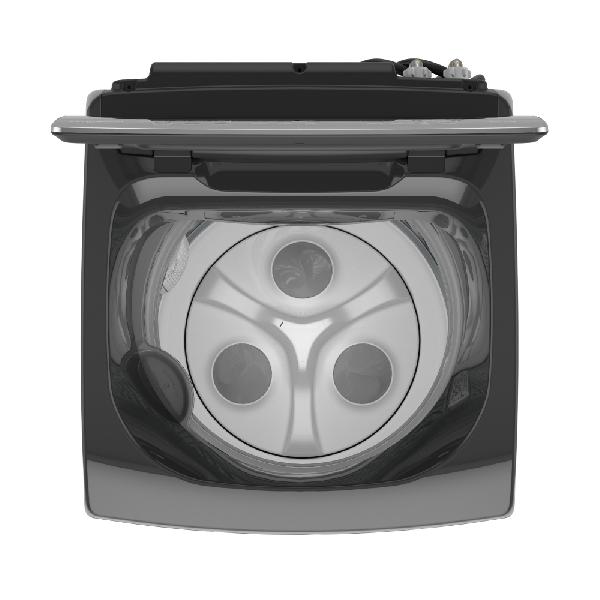 LAVADORA 20KG CARGA SUPERIOR PANEL DIGITAL  GRIS/-WHIRLPOOL