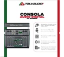 CONSOLA AUDIO DIGITAL 8 CANALES 99 DSP NEGRO/-ITALY