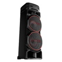 PARLANTE XBOOM 1800W RMS/ BT/KARAOKE/DJ APP/RADIO/USB/ NEGRO/-LG