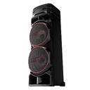 PARLANTE XBOOM 1800W RMS/ BT/KARAOKE/DJ APP/RADIO/USB/ NEGRO/-LG