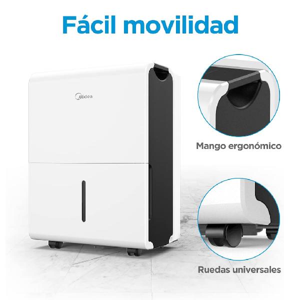 DESHUMIFICADOR 30 PINTAS 490W 110V BLANCO/-MIDEA