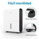 DESHUMIFICADOR 30 PINTAS 490W 110V BLANCO/-MIDEA
