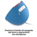 PARLANTE AMAZON INTELIGENTE COMPACTO BT DISNEY PRINCESS AZUL/-AMAZON