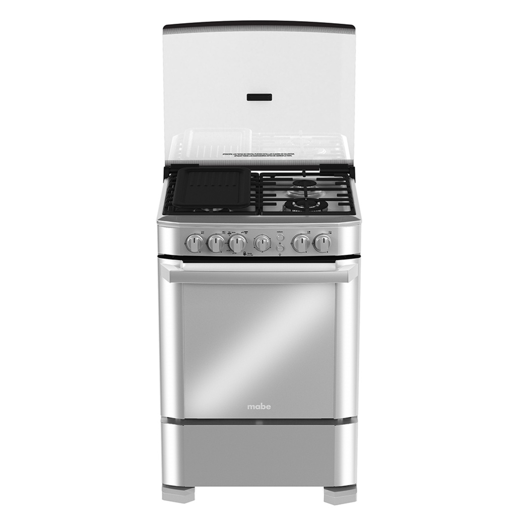 COCINA A/GAS ENC/ELEC 4Q 65X50X94.5CM GRIS - MABE