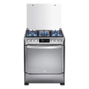 COCINA MONTECARLO ZAFIRO 5Q 30" CROMA/-INDURAMA MONTECARLO ZAFIRO