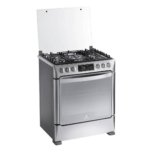 COCINA MONTECARLO ZAFIRO 5Q 30" CROMA/-INDURAMA MONTECARLO ZAFIRO