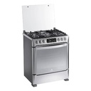 COCINA MONTECARLO ZAFIRO 5Q 30" CROMA/-INDURAMA MONTECARLO ZAFIRO