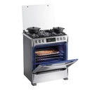 COCINA MONTECARLO ZAFIRO 5Q 30" CROMA/-INDURAMA MONTECARLO ZAFIRO