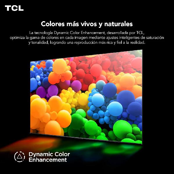 TELEVISOR UHD 4K 50" GOOGLE TV NEGRO/-TCL