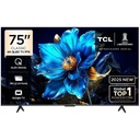 TELEVISOR 75 UHD SMART 4K QLED ANDROID GOOGLE TV NEGRO/-TCL