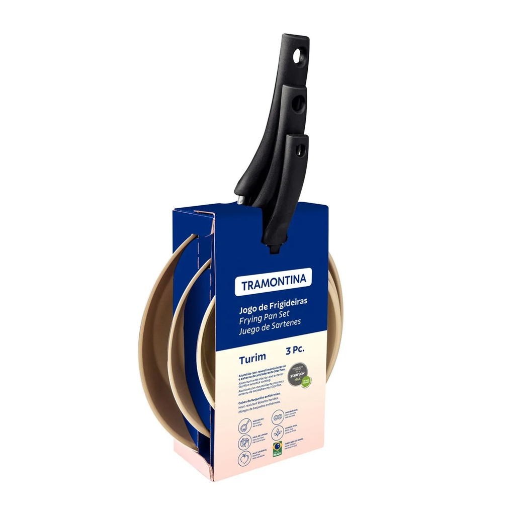 SARTEN X3 PZAS 20198/761 -TRAMONTINA