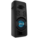 CAJA AMPLIFICADA USB/BT/FM/AUX/LED NEGRO/