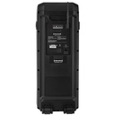 CAJA AMPLIFICADA USB/BT/FM/AUX/LED NEGRO/