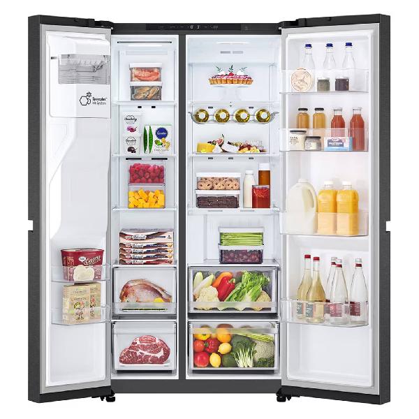REFRIGERADORA SIDE BY TOP MOUNT 601LT DOOR COOLING  -LG