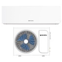 AIRE ACONDICIONADO 12000BTU ALTA EFICIENCIA R410  220V/60Hz BLANCO/-INNOVA