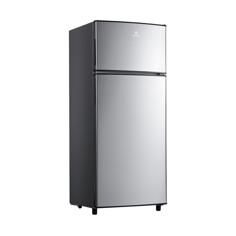 REFRIGERADORA TOP MOUNT 262LT ANTIHUELLA MANIJA LATERAL 68X61.5X147CM CROMA/-INDURAMA