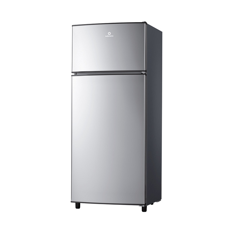 REFRIGERADORA TOP MOUNT 262LT ANTIHUELLA MANIJA LATERAL 68X61.5X147CM CROMA/-INDURAMA