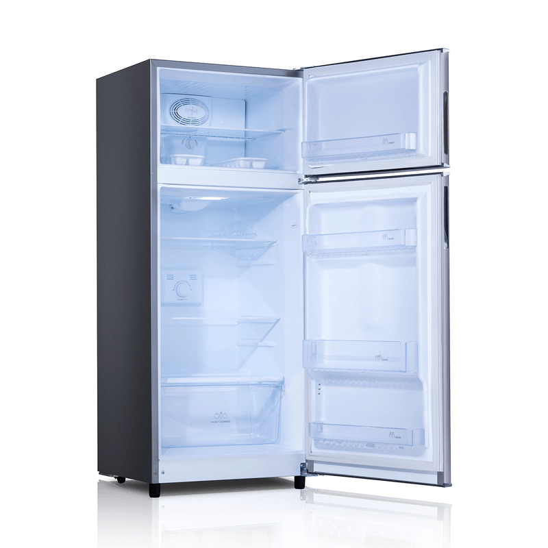 REFRIGERADORA TOP MOUNT 262LT ANTIHUELLA MANIJA LATERAL 68X61.5X147CM CROMA/-INDURAMA
