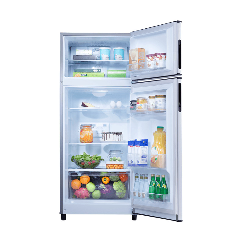 REFRIGERADORA TOP MOUNT 262LT ANTIHUELLA MANIJA LATERAL 68X61.5X147CM CROMA/-INDURAMA
