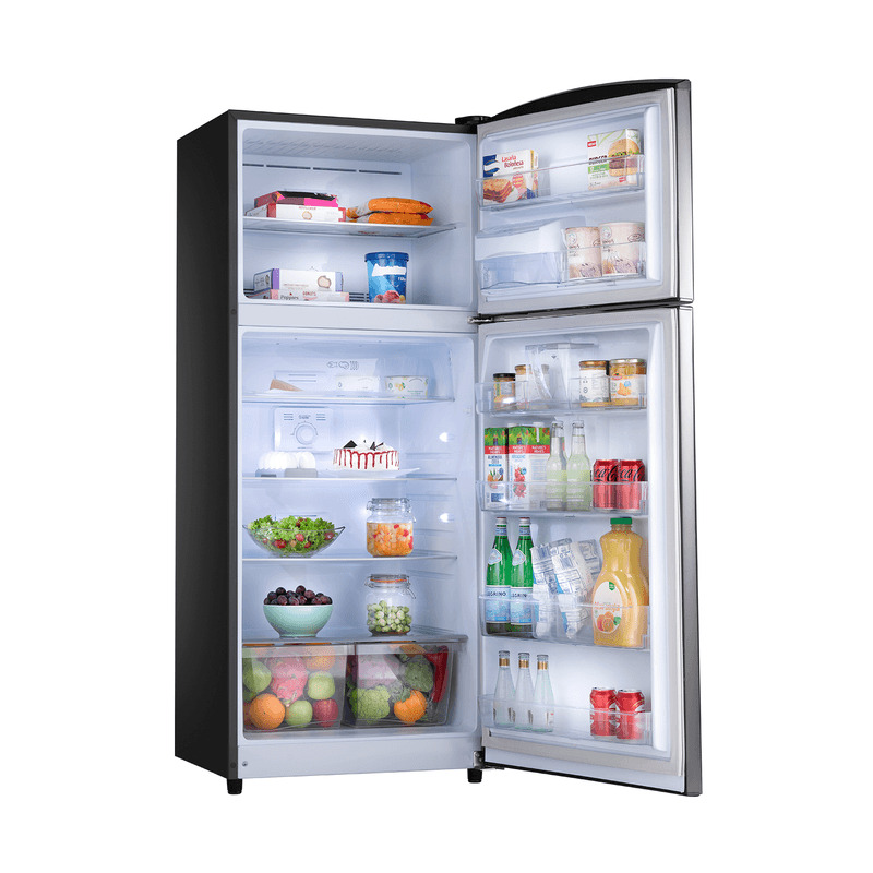 REFRIGERADORA NO FROST 364LT FRONTAL INVERTER 67X70.5X173CM NEGRO/-INDURAMA