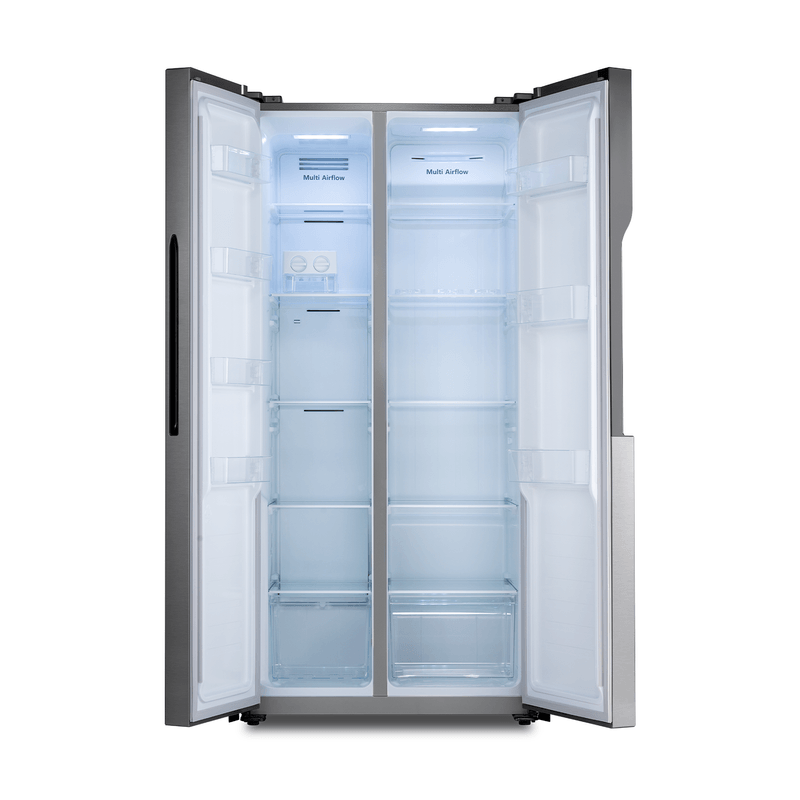 REFRIGERADORA SIDE BY SIDE INVERTER ANTIHUELLA AI FRESH SENSE S 61X83.2X177.7CM CROMA/-INDURAMA