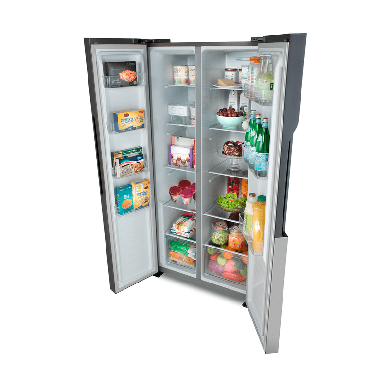 REFRIGERADORA SIDE BY SIDE INVERTER ANTIHUELLA AI FRESH SENSE S 61X83.2X177.7CM CROMA/-INDURAMA