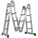 ESCALERA DE ALUMINIO MAMMUT 4X4 BP03237 -BP