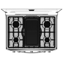 COCINA A GAS 6Q ENC/ELEC C/T  55.6X76X94.5CM INOX - MABE