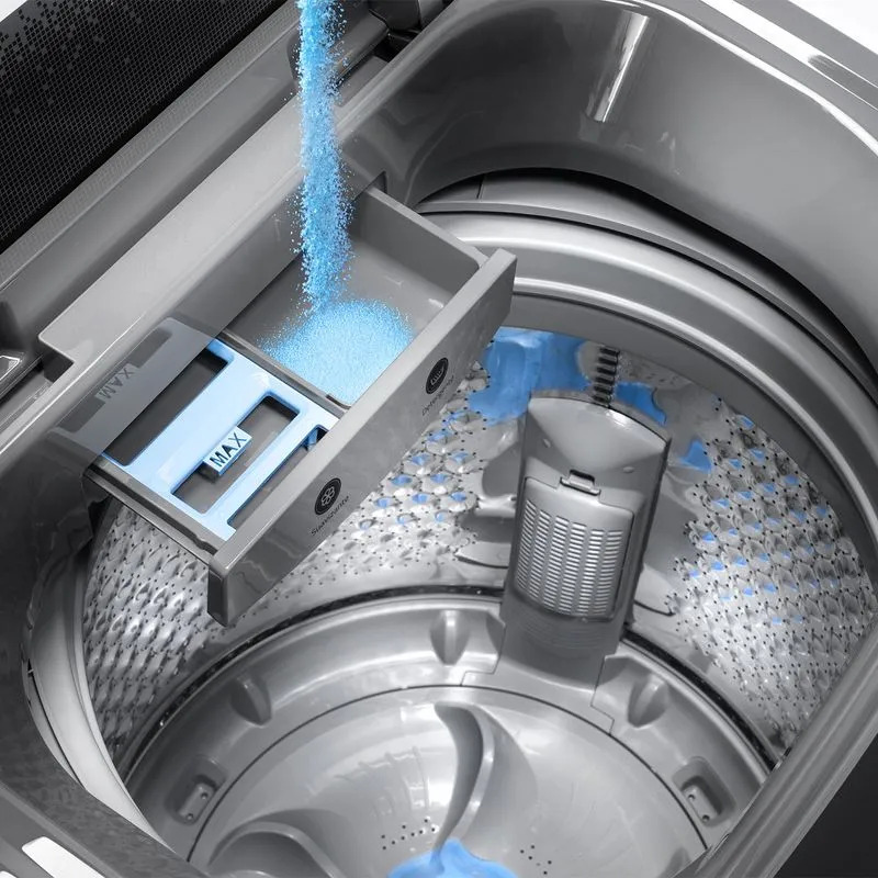 LAVADORA DIGITAL 19KG CARGA SUPERIOR 72.9X76.1X107.5CM CROMA/-INDURAMA