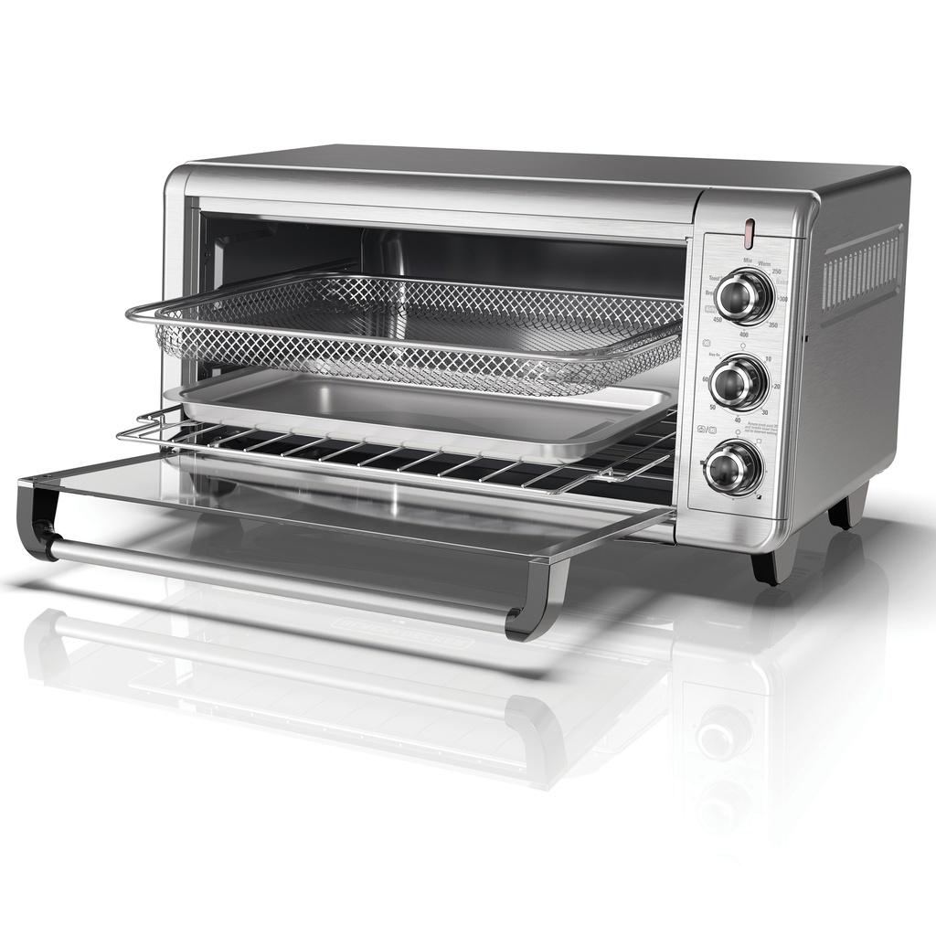 HORNO Y FREIDORA DE AIRE 1500W ELECT -BLACK DECKER