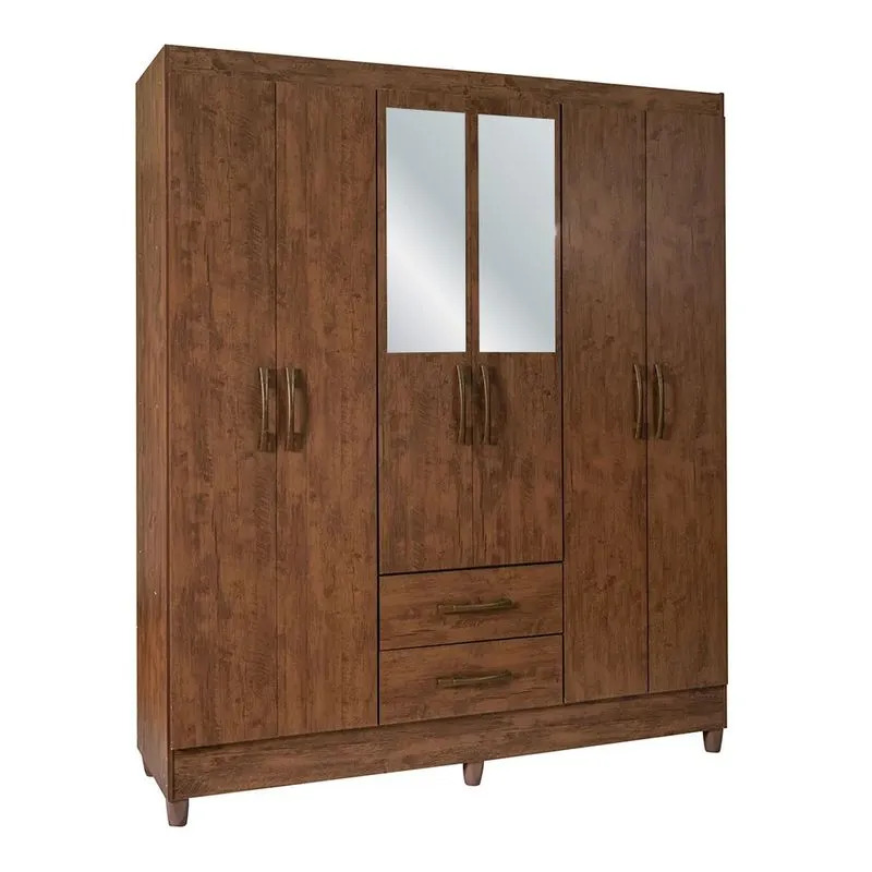 ARMARIO PANAMA CON ESPEJO Y PATA 953331+520.50.084 -EL BOSQUE