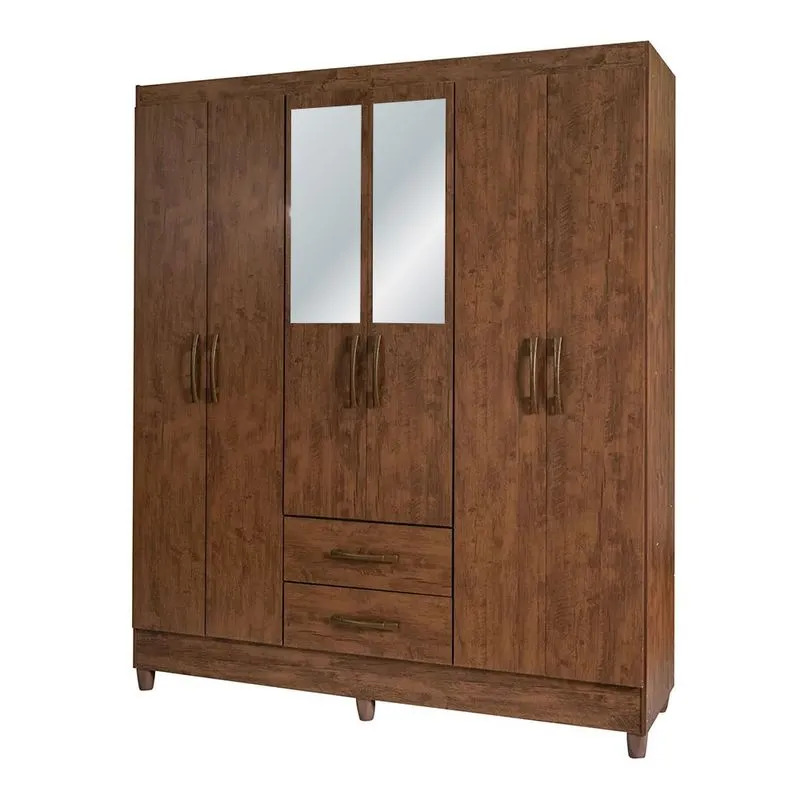 ARMARIO PANAMA CON ESPEJO Y PATA 953331+520.50.084 -EL BOSQUE